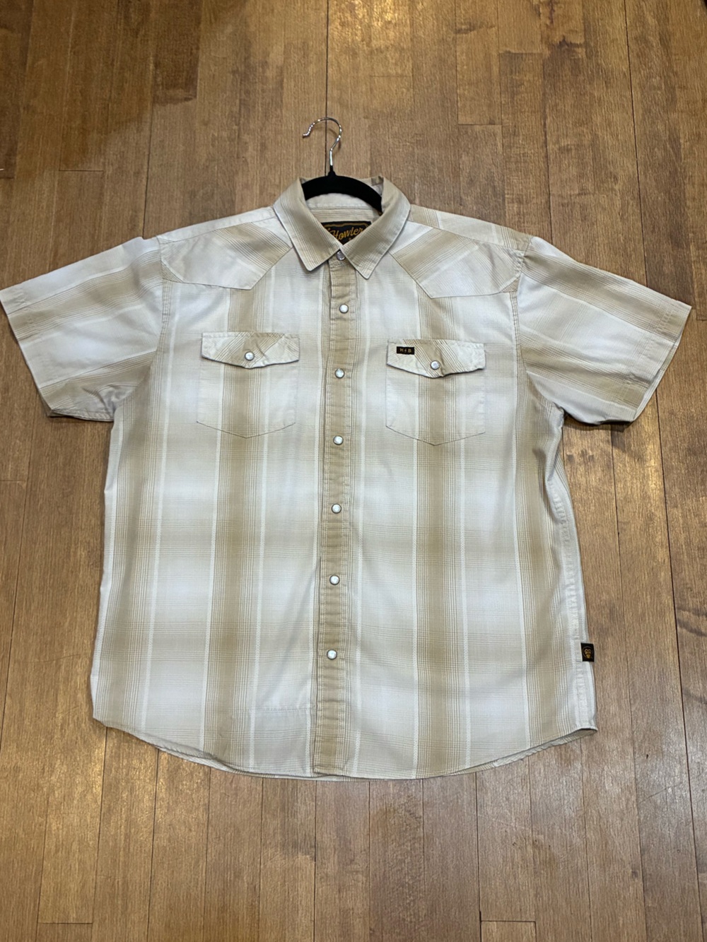 Howler Brothers - H bar B Men’s Snapshirt - MEDIUM